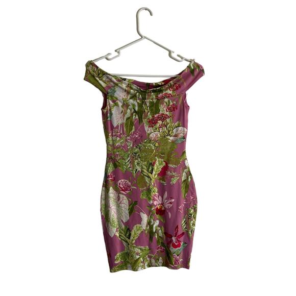 GUESS Navine Cut-Out Off-The-Shoulder Bodycon Dress - Picture 5 of 10